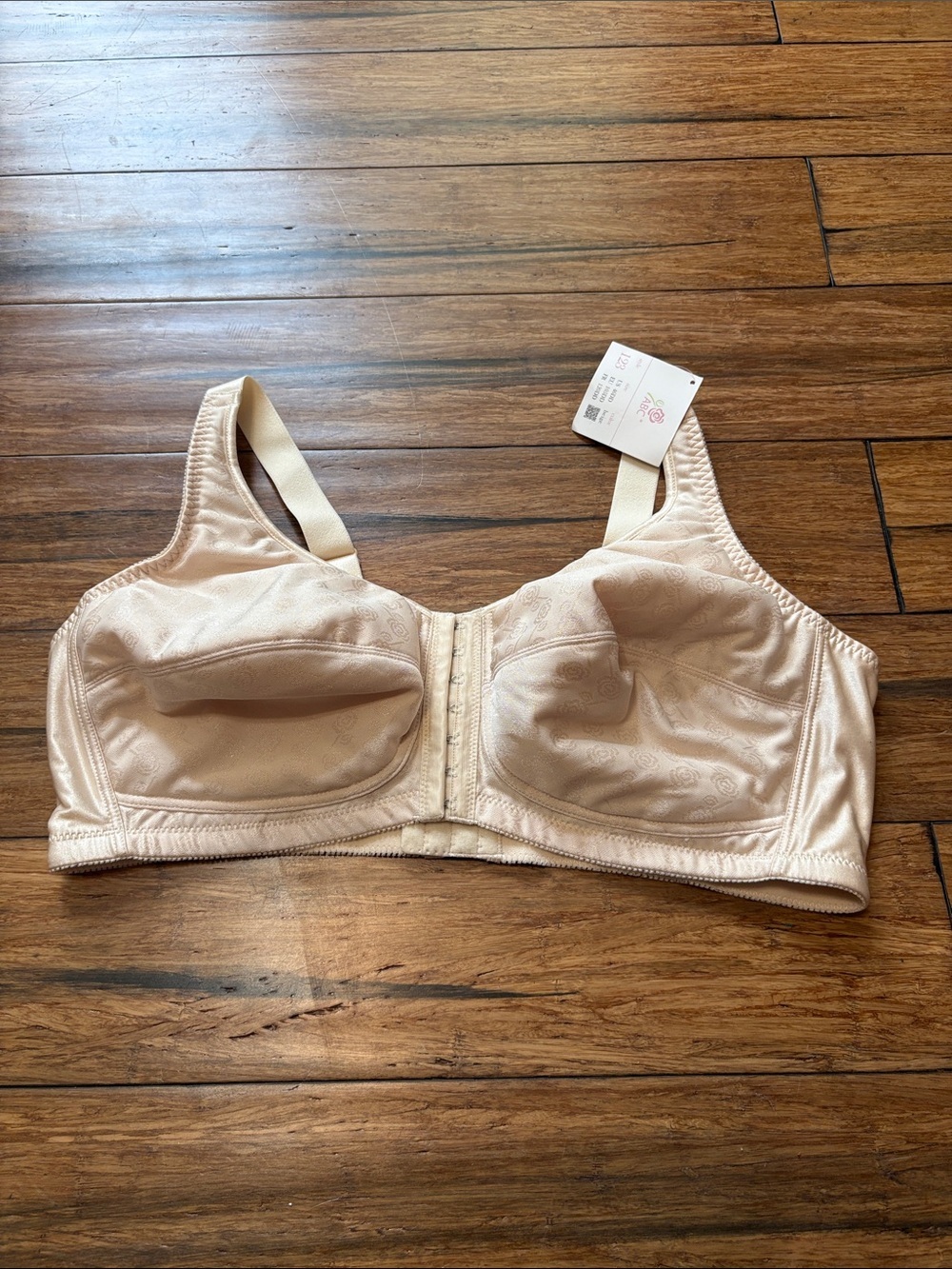 American Breast Care (ABC) Pink Mastectomy Bra 46DD NWT Beige Style 123